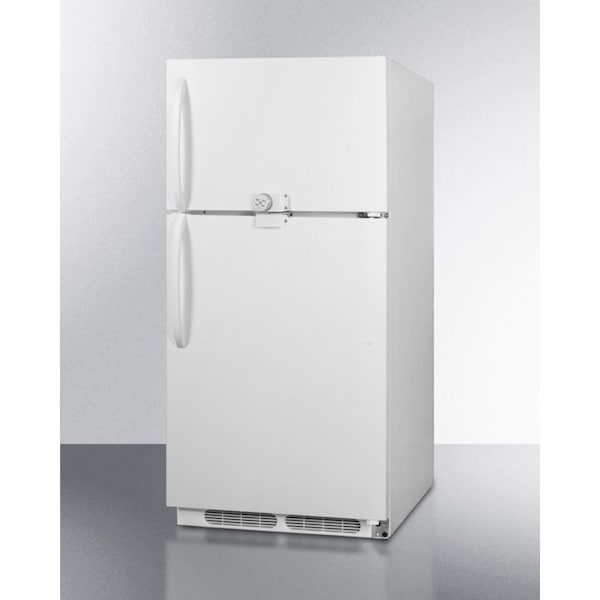 Summit Appliance Div. Summit-20.5 Cu. Ft. Refrigerator-Freezer, Lock, Frost-Free CTR21LLF2 - main